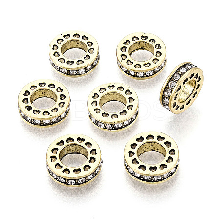 Alloy European Beads MPDL-S066-010C-AB-1