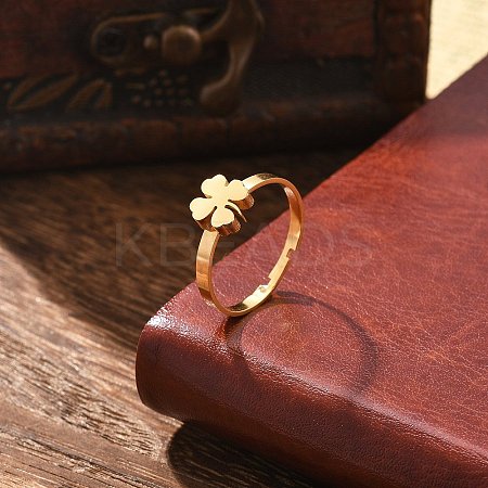 304 Stainless Steel Adjustable Rings for Women RJEW-F169-01G-02-1