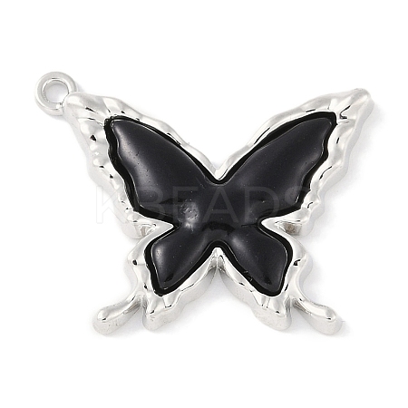 Rack Plating Alloy Enamel Pendants PALLOY-F018-12P-01-1
