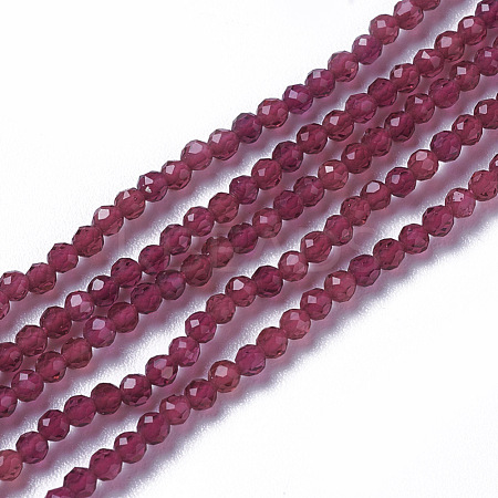 Glass Beads Strands G-F596-47F-2mm-1