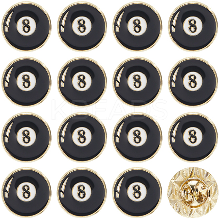 20Pcs Sport Enamel Pins JEWB-SC0001-62E-1