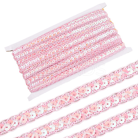 Metallic Braided Lace Trim OCOR-WH20020-24E-1
