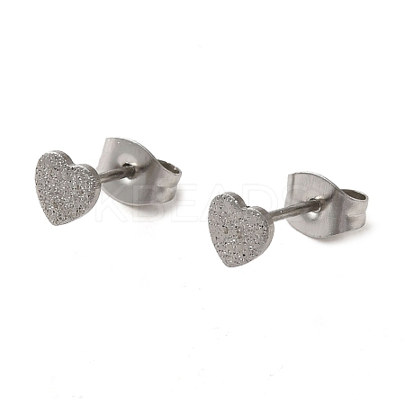 Tarnish Resistant 304 Stainless Steel Stud Earring EJEW-E146-06P-1