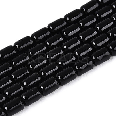 Opaque Glass Beads Strands GLAA-T028-14P-01-1