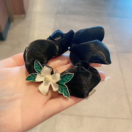 Gauze Alloy Enamel Hair Ties PW-WG40CF6-02-1