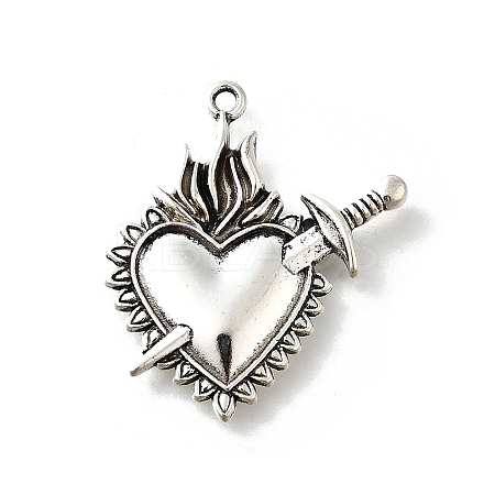 Tibetan Style Alloy Pendants PALLOY-R157-01AS-05-1