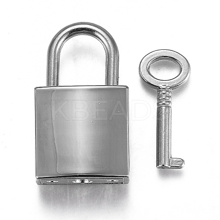 Rectangle Alloy Padlock Mini Lock with Key LS-PALLOY-H191-02P-1