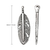 Tibetan Style Alloy Pendants LF0087Y-NF-2
