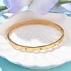 304 Stainless Steel Rhinestone Bangles for Women LS-BJEW-Z092-05G-3