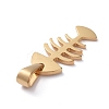 304 Stainless Steel Pendants STAS-I127-075G-2