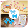 25Pcs 5 Colors Silicone Beads SIL-HS0001-13B-6