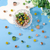 64Pcs Handmade Polymer Clay Rhinestone Beads CLAY-BT0001-15-6