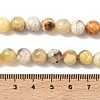 Natural Yellow Opal Beads Strands LS-G-I213-18-8mm-2