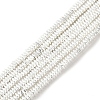Electroplated Synthetic Non-Magnetic Hematite Beads Strands G-U003-02-1