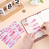 6 Sets 2 Styles Rectangle Paper Self Adhesive Category Labels Stickers DIY-GF0008-49-3