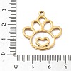 304 Stainless Steel Pendants STAS-I334-04G-3