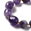 Natural Amethyst Beads Strands G-B028-B10-4