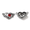Alloy Connector Charms PALLOY-K001-076P-01-1