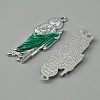 Alloy Enamel Big Pendants ENAM-WH0057-23P-1