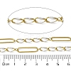 304 Stainless Steel Enamel Figaro Chains CHS-U003-02G-06-2
