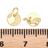 Brass Charms KK-H292-33B-G-3