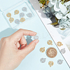 16Pcs 2 Colors 304 Stainless Steel Charms STAS-UN0055-77-5