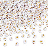500Pcs Plating Acrylic Beads PACR-TADJ0001-01J-1