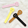24Pcs 4 Colors PVC Zipper Pull Tabs PVC-GF0001-02A-02-6
