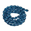 Transparent Glass Beads Strands EGLA-N013-T4mm-D25-2