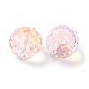 AB Color Plated Glass Beads EGLA-P059-02A-AB04-2