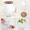 16Pcs 201 Stainless Steel Cabochons FIND-NB0005-30-9
