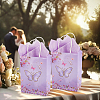 16Pcs 2 Colors Butterfly Print Paper Packaging Bags ABAG-BBC0001-29A-6
