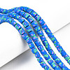 Handmade Polymer Clay Bead Strands CLAY-T020-10F-1