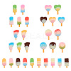 60Pcs 6 Style Resin Decoden Cabochons RESI-TA0001-36-2