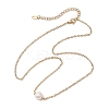 Natural Cultured Freshwater Pearl Pendant Necklaces NJEW-JN05134-01-4