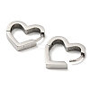 Tarnish Resistant 201 Stainless Steel Huggie Hoop Earrings EJEW-E602-04P-2