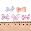 Luminous Transparent Resin Cabochons RESI-C068-03-5