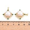 Natural Cultured Freshwater Pearl Pendants PEAR-N020-07O-3