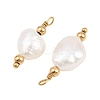 Natural Baroque Keshi Pearl Pendants PA-CBA0A45-04G-2