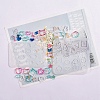 DIY Star/Heart/Flower/Music Note Shaker Filler Silicone Quicksand Molds DIY-G079-03B-2