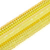 10 Strands 10 Styles Electroplate Opaque Glass Beads Strands GLAA-TA0003-60-3