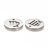 Tarnish Resistant 201 Stainless Steel Pendants STAS-Z001-B-02P-2