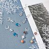 304 Stainless Steel Leverback Earring Findings STAS-UN0014-18S-3