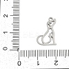 201 Stainless Steel Pendants STAS-F316-04P-01-3