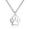 Tarnish Resistant 201 Stainless Steel Pendants Necklaces NJEW-S063-TN452-1-1