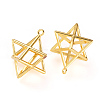 Brass Pendants X-KK-R037-256G-1