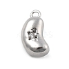 Brass Micro Pave Cubic Zirconia Pendants KK-D283-23P-1