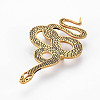 Snake Brooch JEWB-N007-009G-FF-2