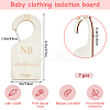 1 Set Wooden Baby Closet Divider WOOD-CP0001-07-2