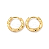 202 Stainless Steel Twist Huggie Hoop Earrings EJEW-H003-06G-1